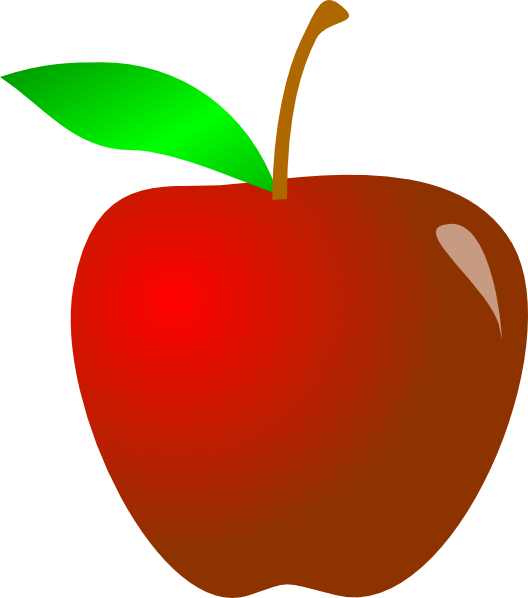 Red Apple Illustration