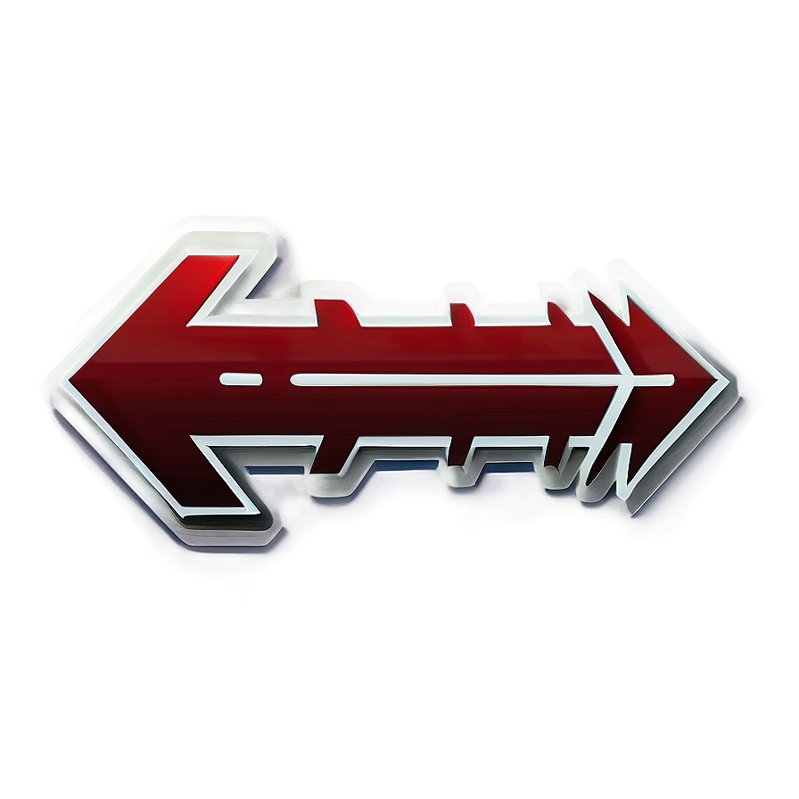 Red Arrow Badge Png Pnm