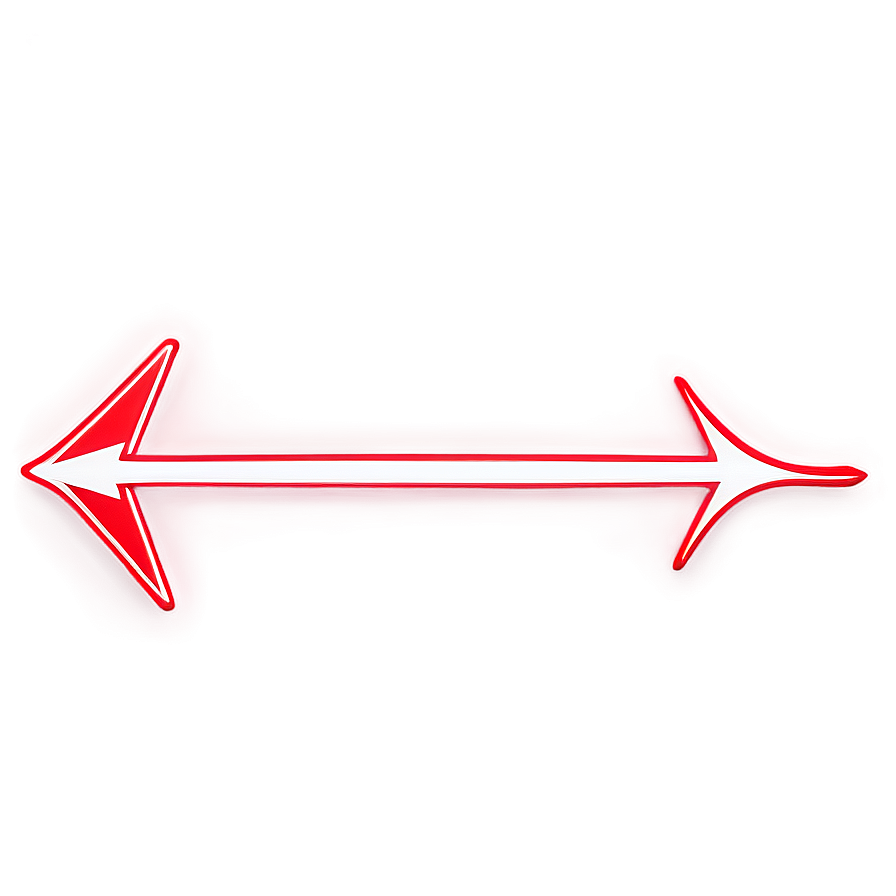 Red Arrow Blinking Png Cda13