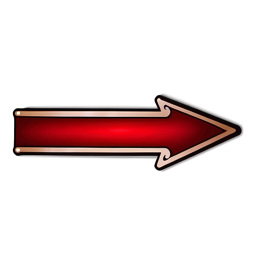 Red Arrow For Direction Png Gor10