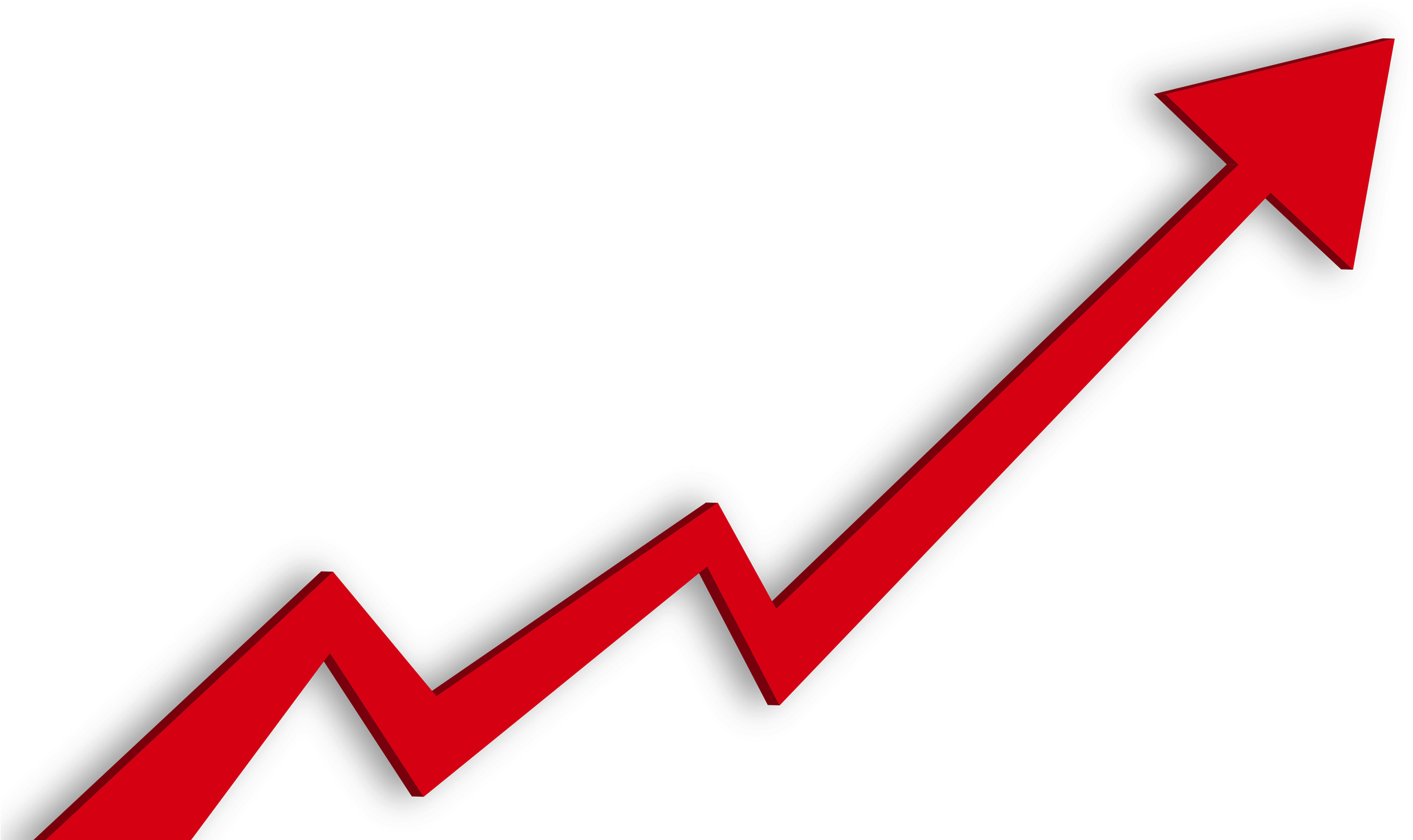 Red Arrow Growth Graph