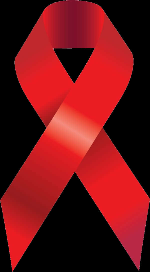 Red Awareness Ribbon