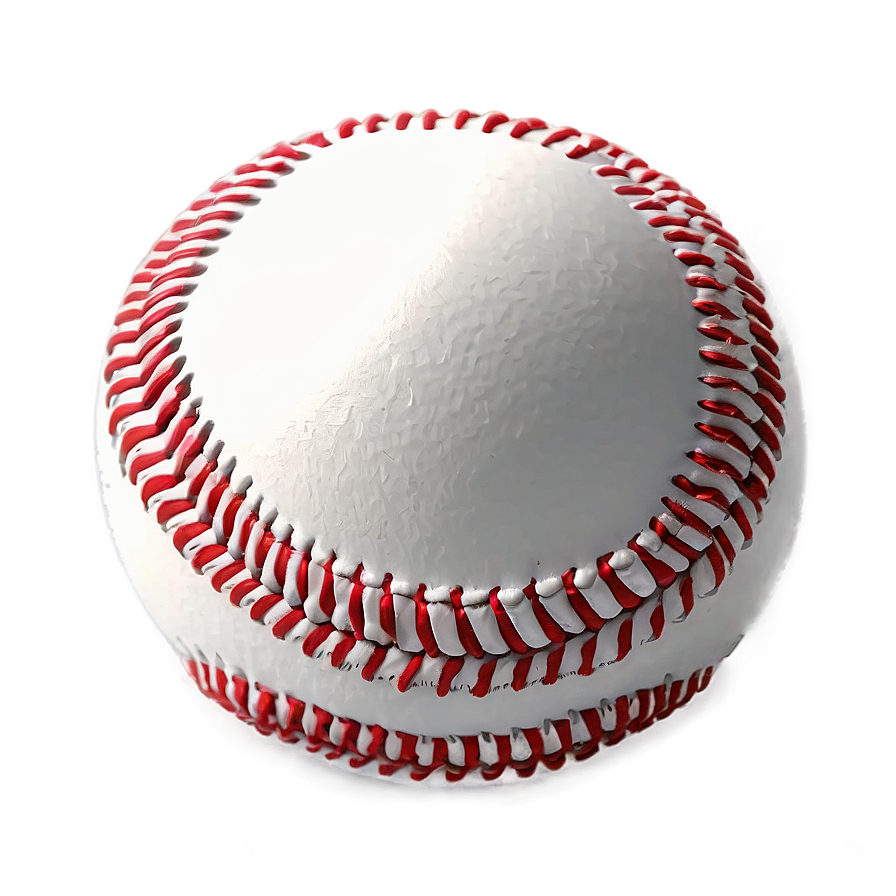 Red Baseball Seam Illustration Png Hsm75