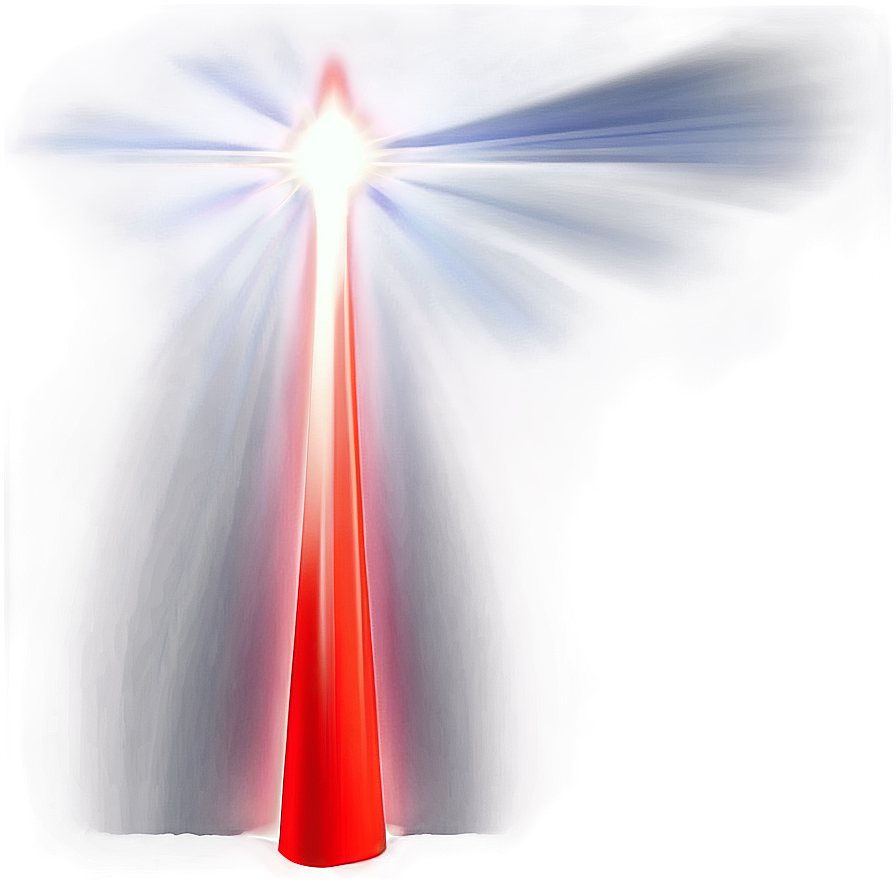 Red Beam Light Flare Png 56