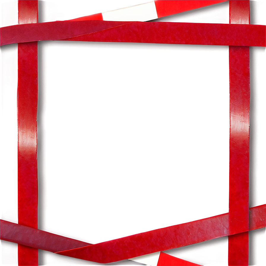 Red Binding Tape Png 06132024