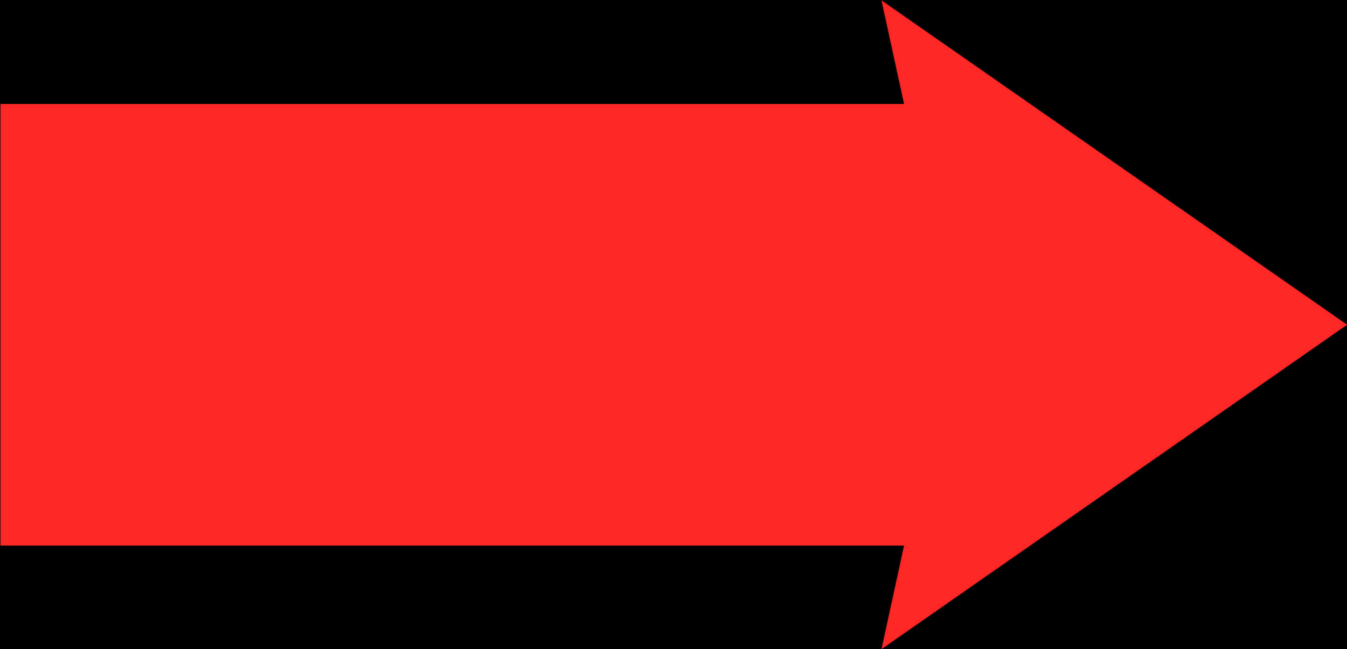 Red Black Arrow Graphic