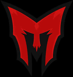 Red Black Gamer Logo