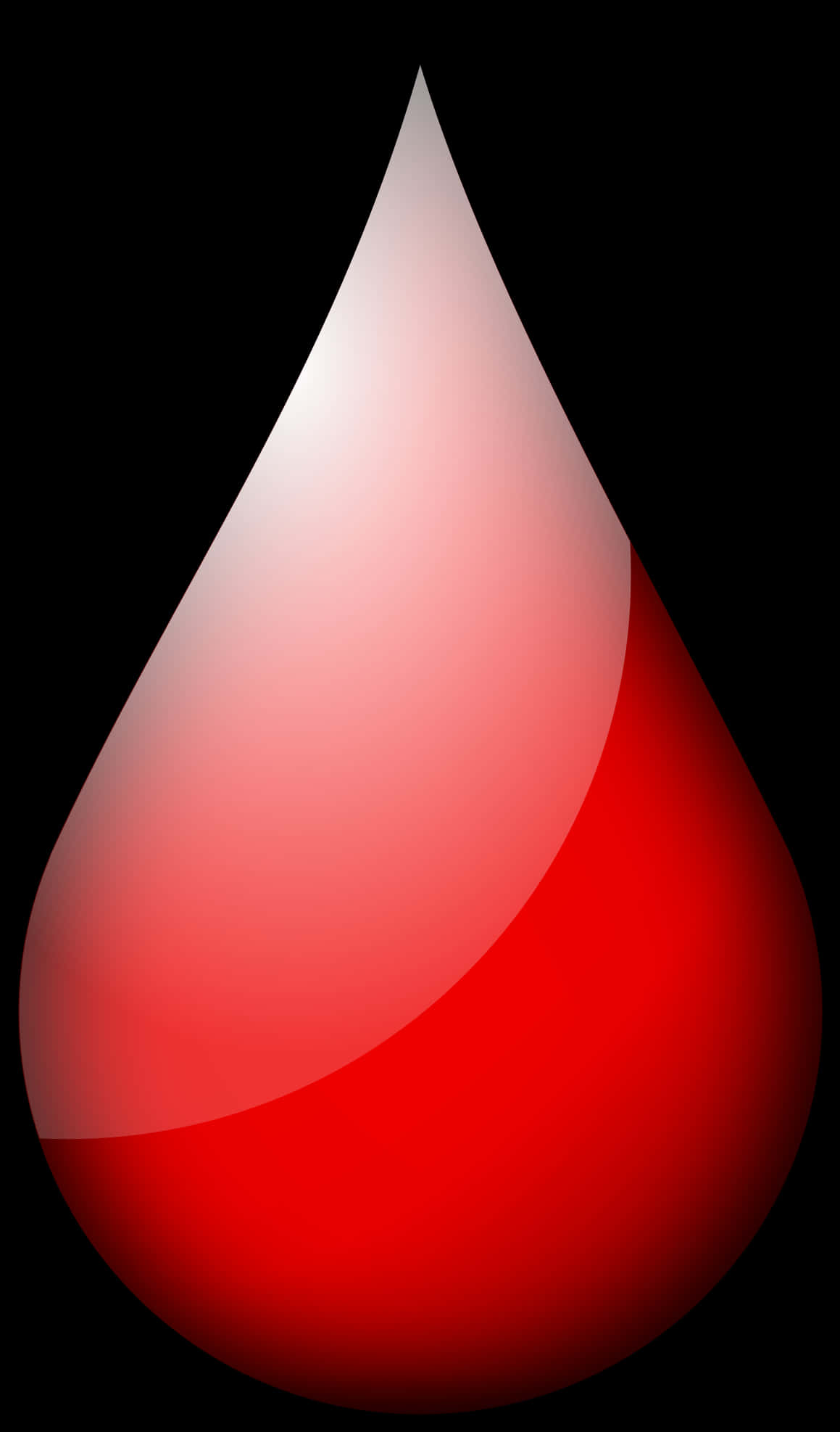 Red Blood Drop Graphic