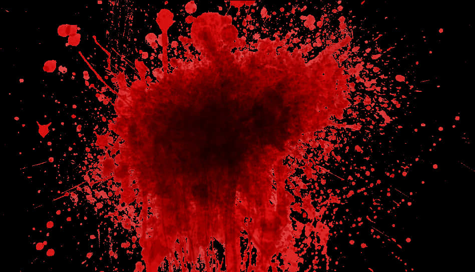 Red Blood Splatter Background