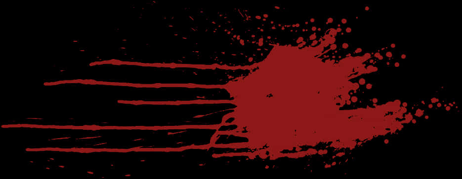 Red Blood Splatter Texture