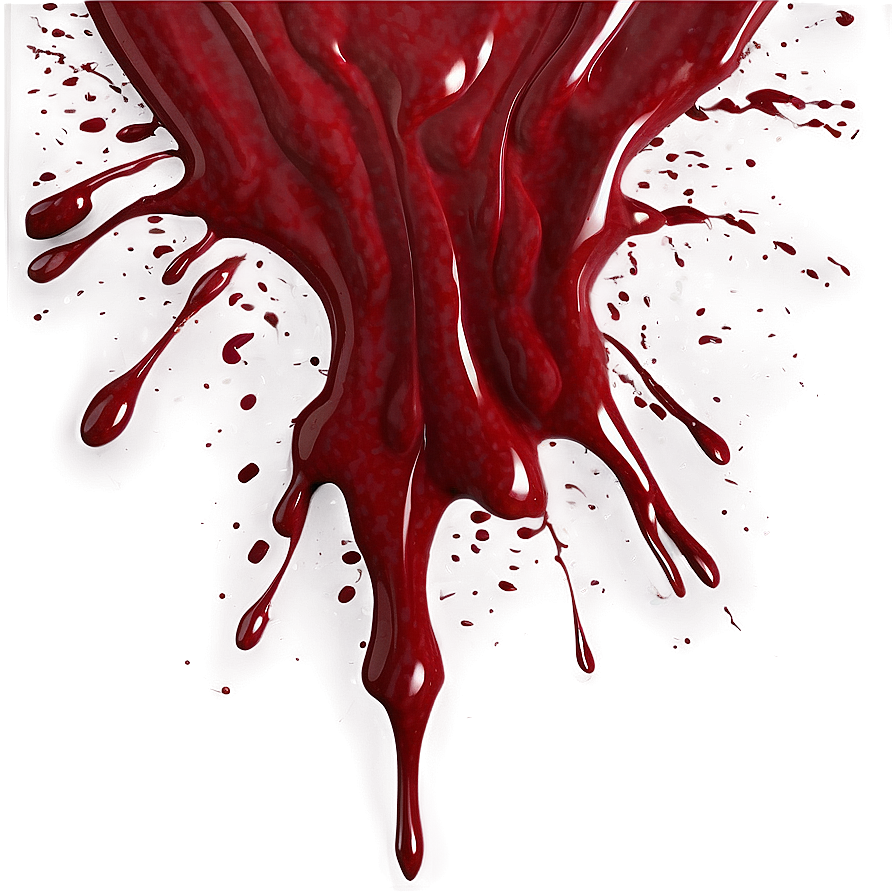 Red Blood Splatter Transparent Png Yxb