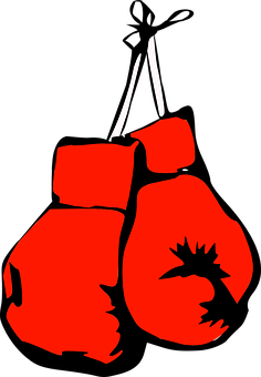 Red Boxing Gloves Graphic