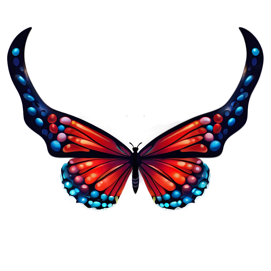 Red Butterfly Icon Png 06122024