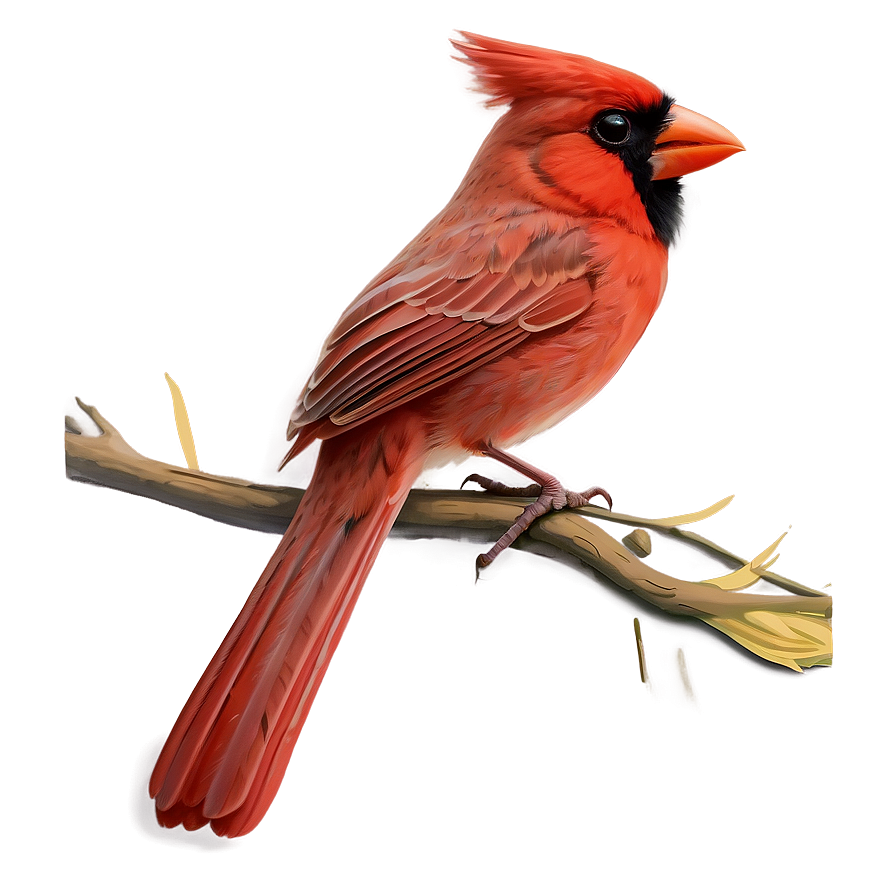 Red Cardinal Cartoon Png 18