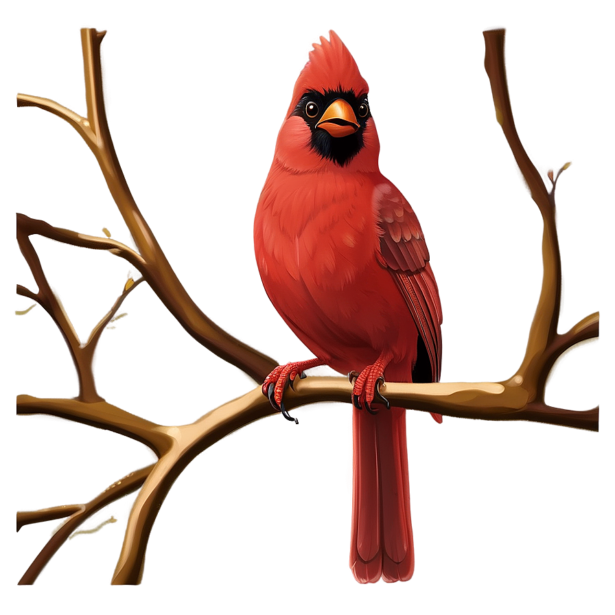 Red Cardinal Cartoon Png Tmf81