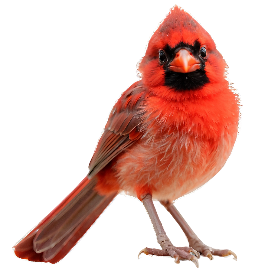 Red Cardinal Chick Png 42