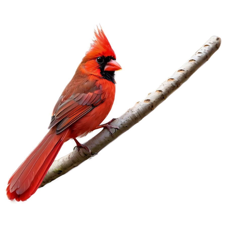 Red Cardinal Feather Png 06292024