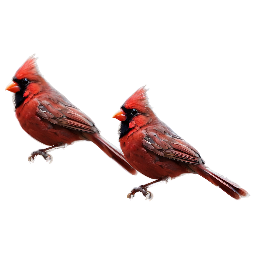 Red Cardinal Flock Png 95