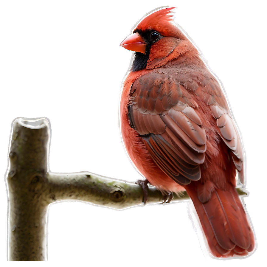 Red Cardinal Illustration Png 06292024