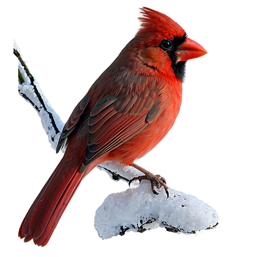 Red Cardinal Isolated Png 06292024