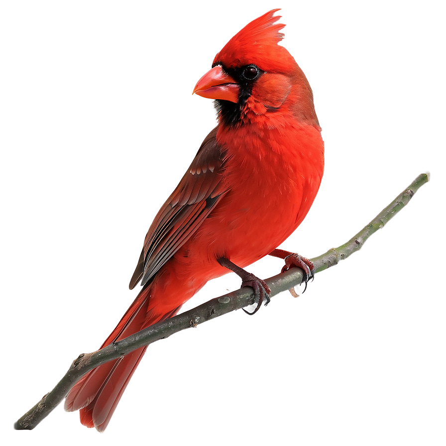 Red Cardinal Male Png Ehq