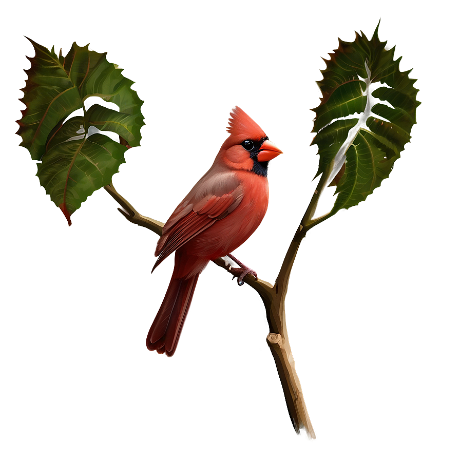 Red Cardinal Sketch Png Prq51