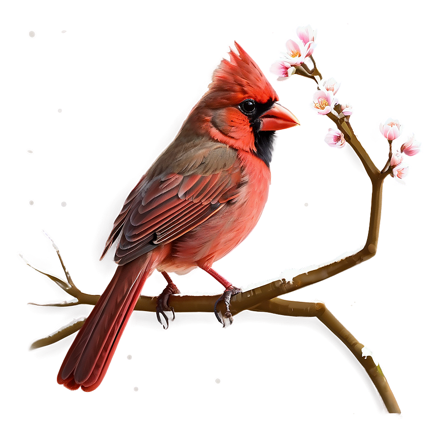 Red Cardinal Vector Png 06292024