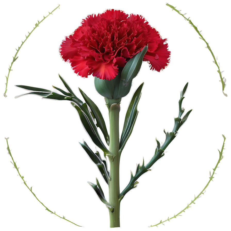 Red Carnations Delight Png 06122024