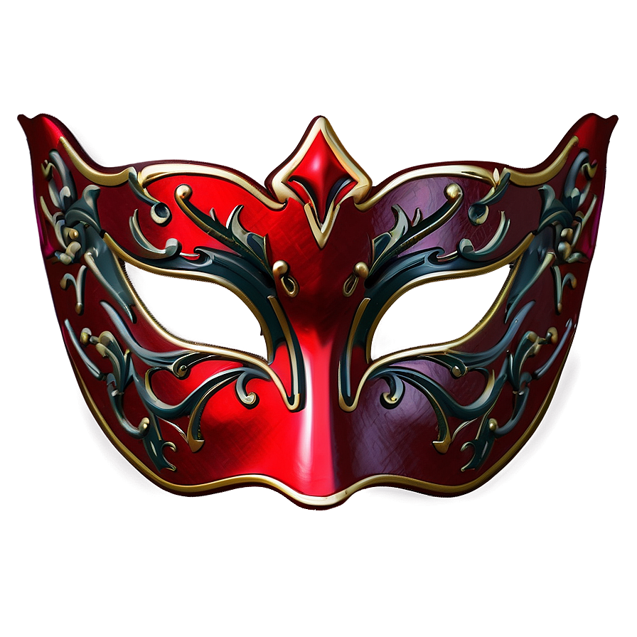 Red Carnival Mask Png Srf