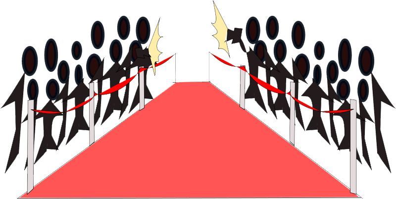 Red Carpet Event Illustration