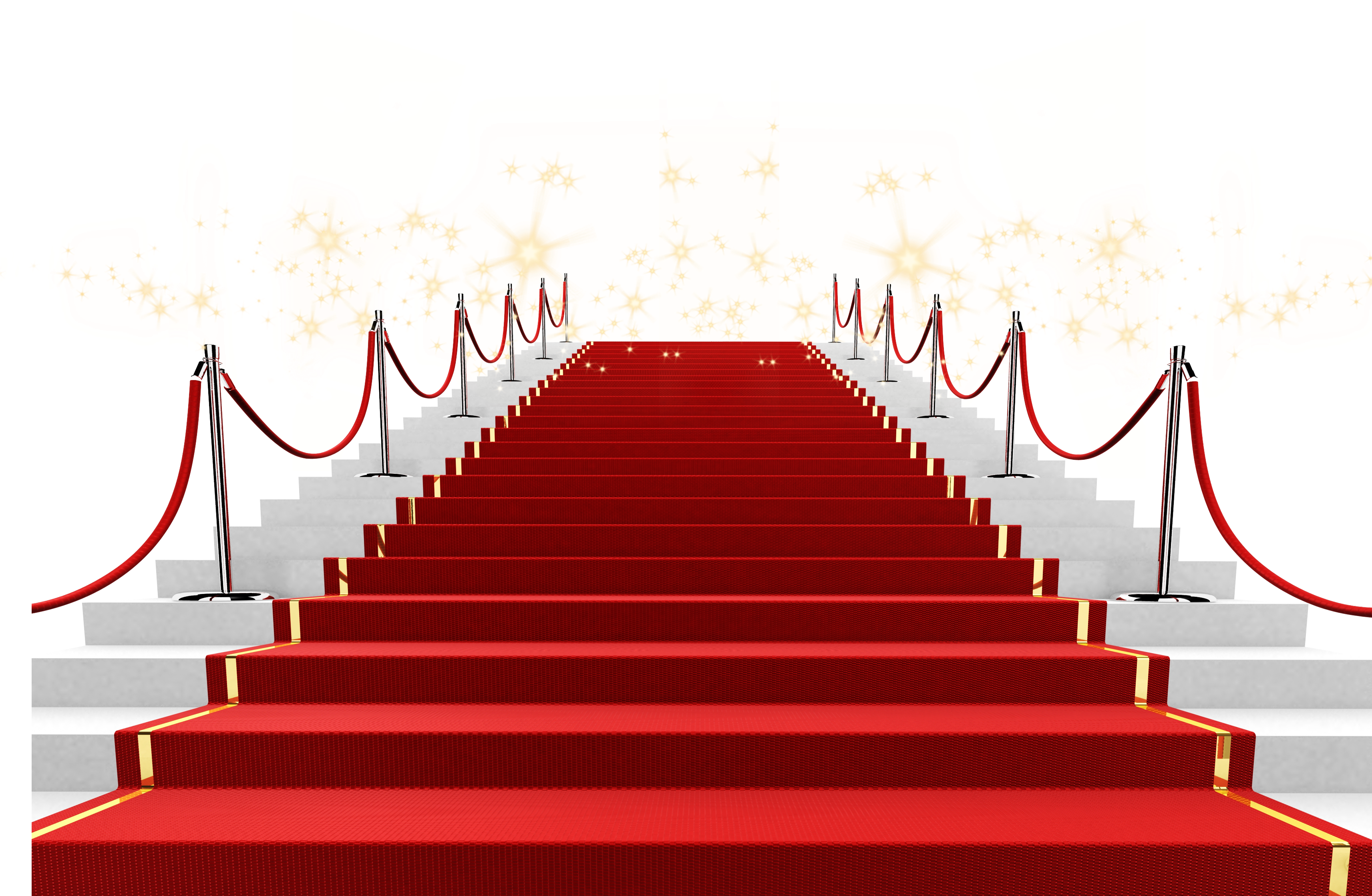 Red Carpet Staircase Event