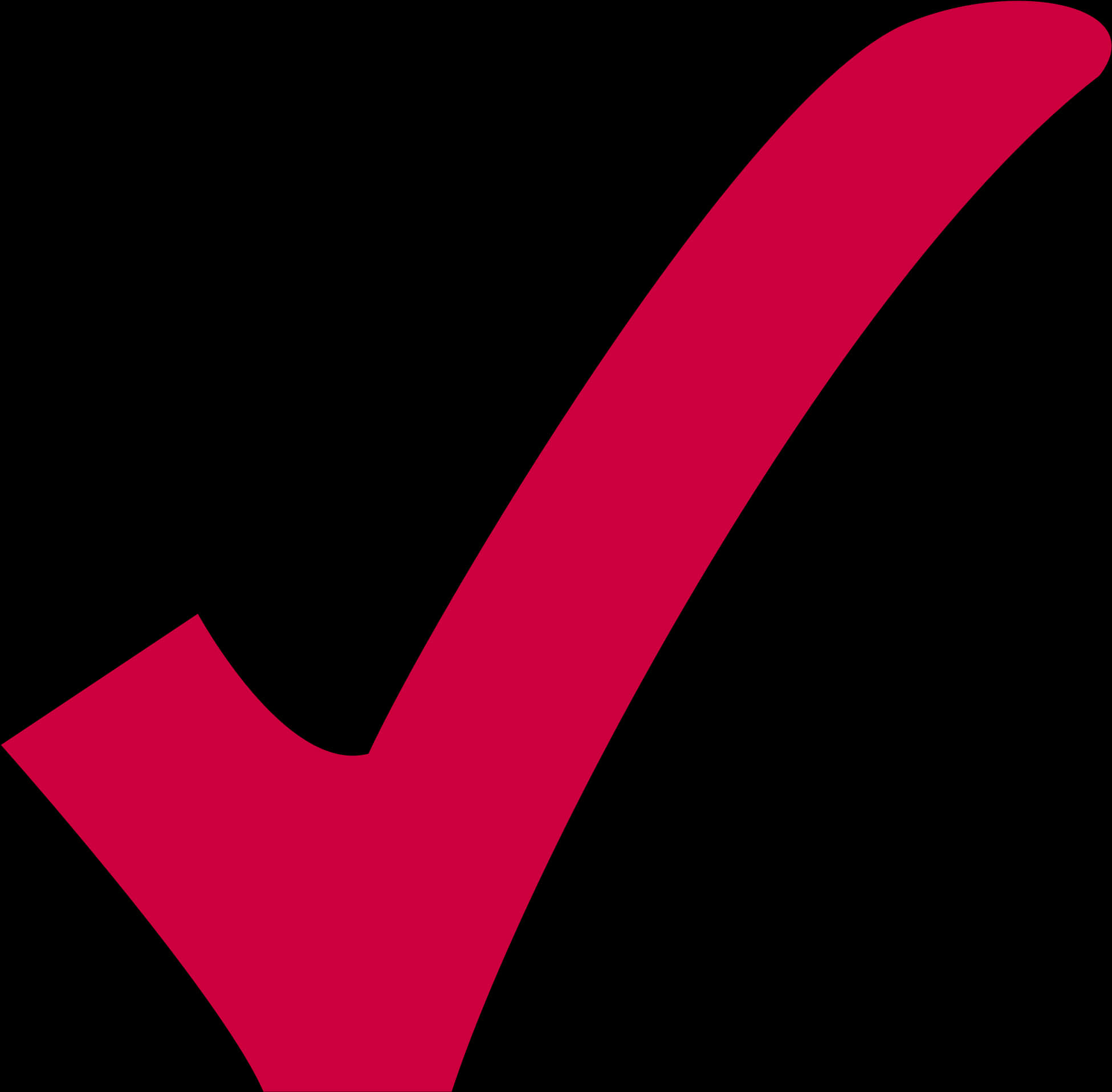 Red Check Mark Graphic