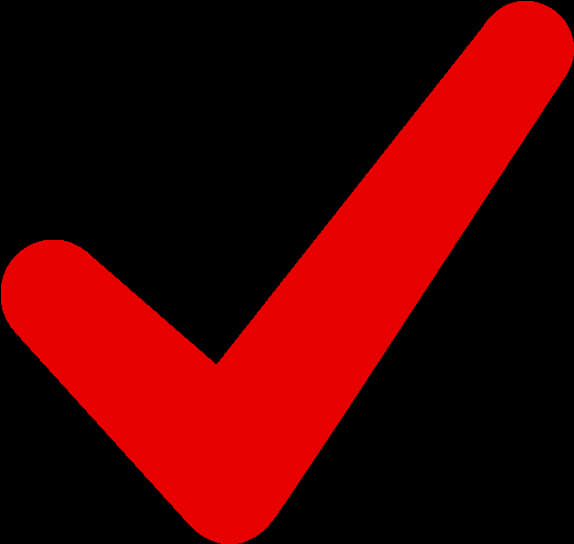 Red Checkmark Graphic