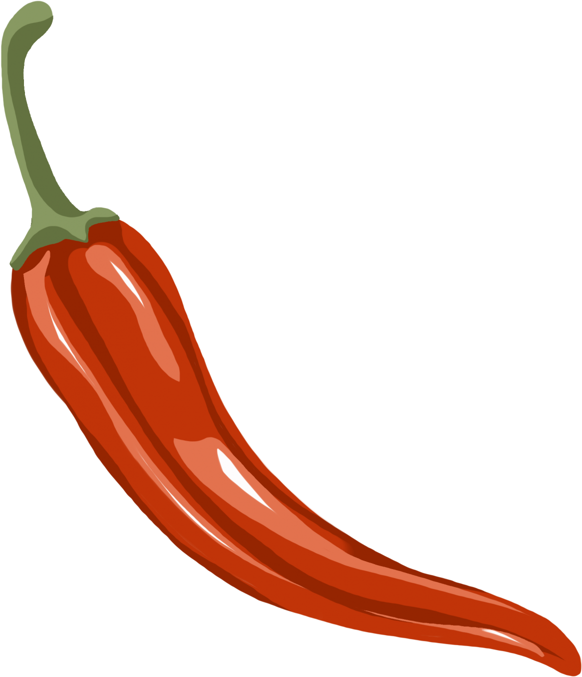 Red Chili Pepper Illustration