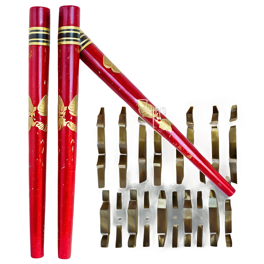 Red Chopsticks Png 50