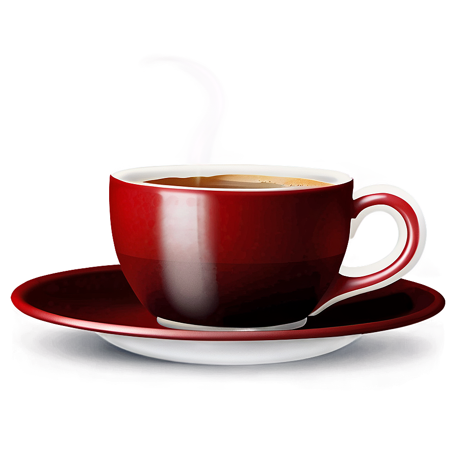 Red Coffee Cup Png Nui58