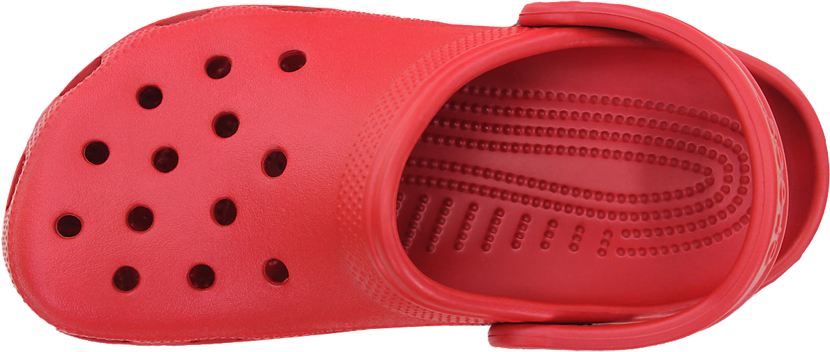 Red Crocs Sandal Single Top View