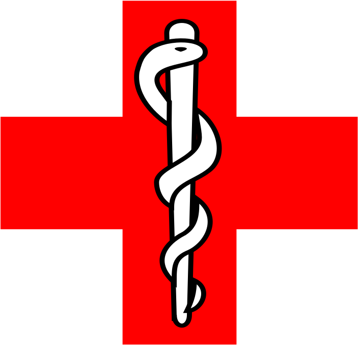 Red Cross Medical Symbolwith Snakeand Staff