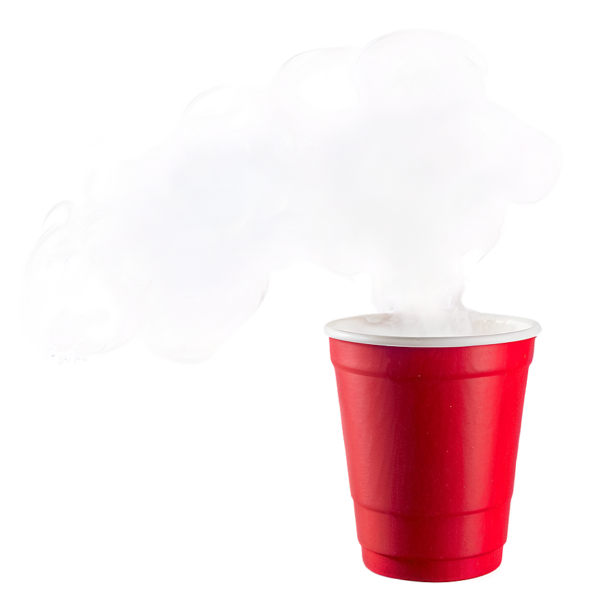 Red Cup With Steam Png 54