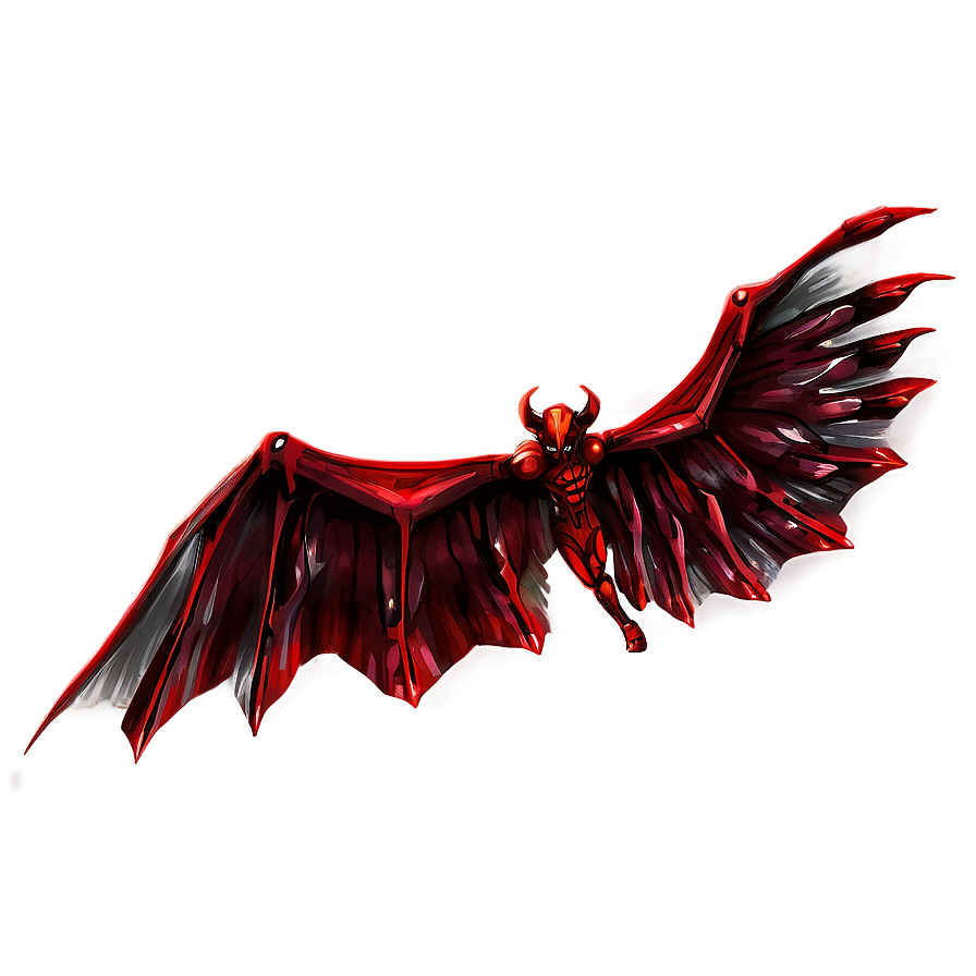 Red Demon Wings Png 88