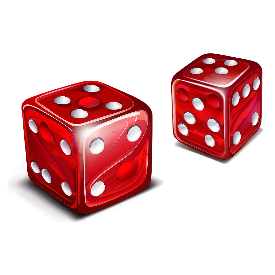 Red Dice Clipart Png 81