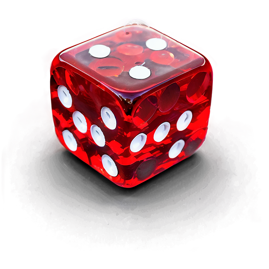 Red Dice Close-up Png Efn22