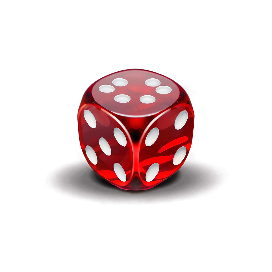 Red Dice Rolling Png Hdl