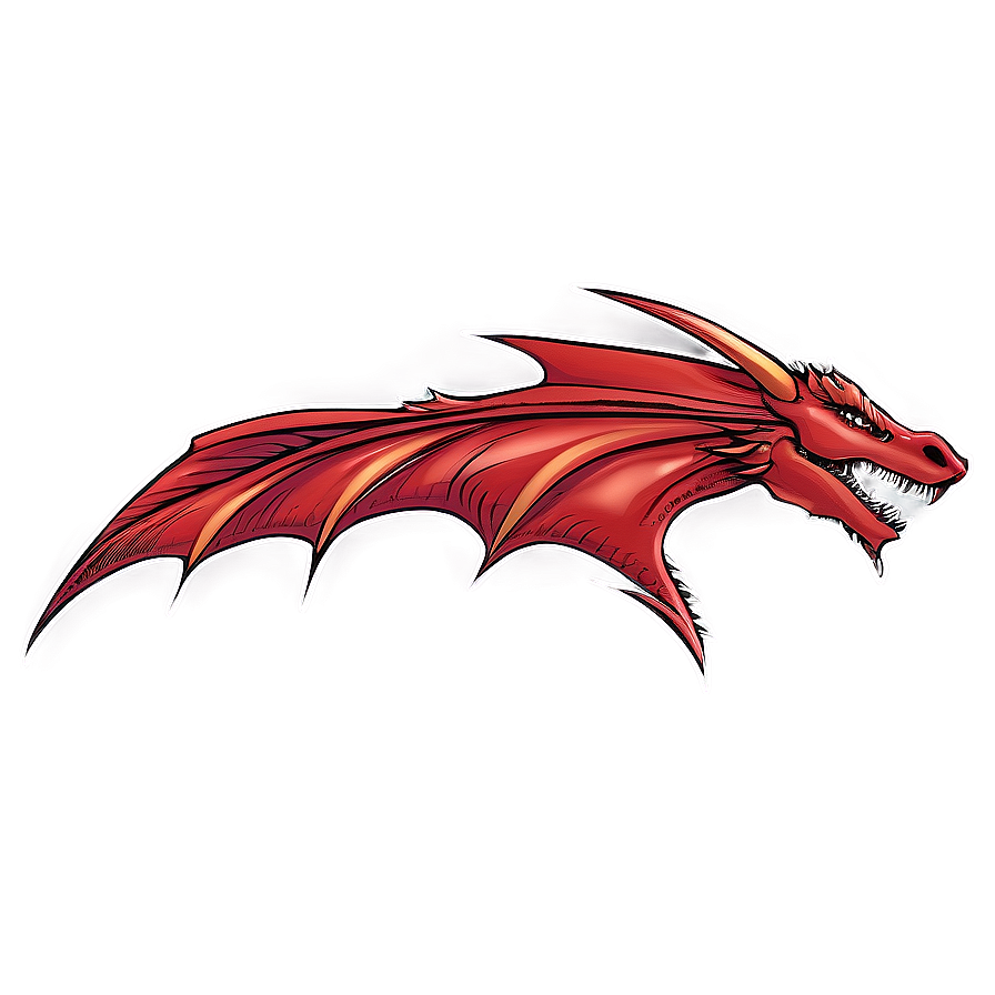 Red Dragon Graphic Png 05032024