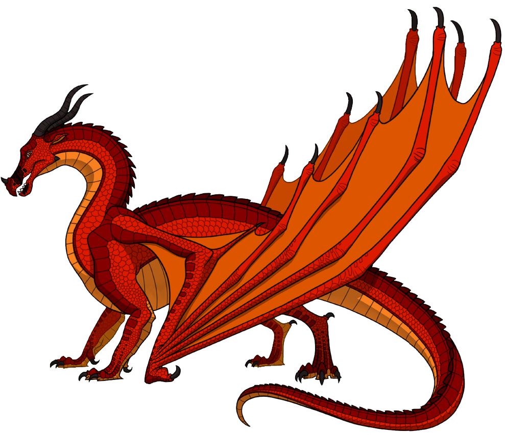 Red_ Dragon_ Illustration_ Wings_of_ Fire