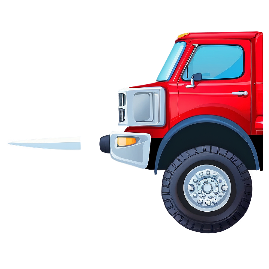 Red Dump Truck Png Ckp2