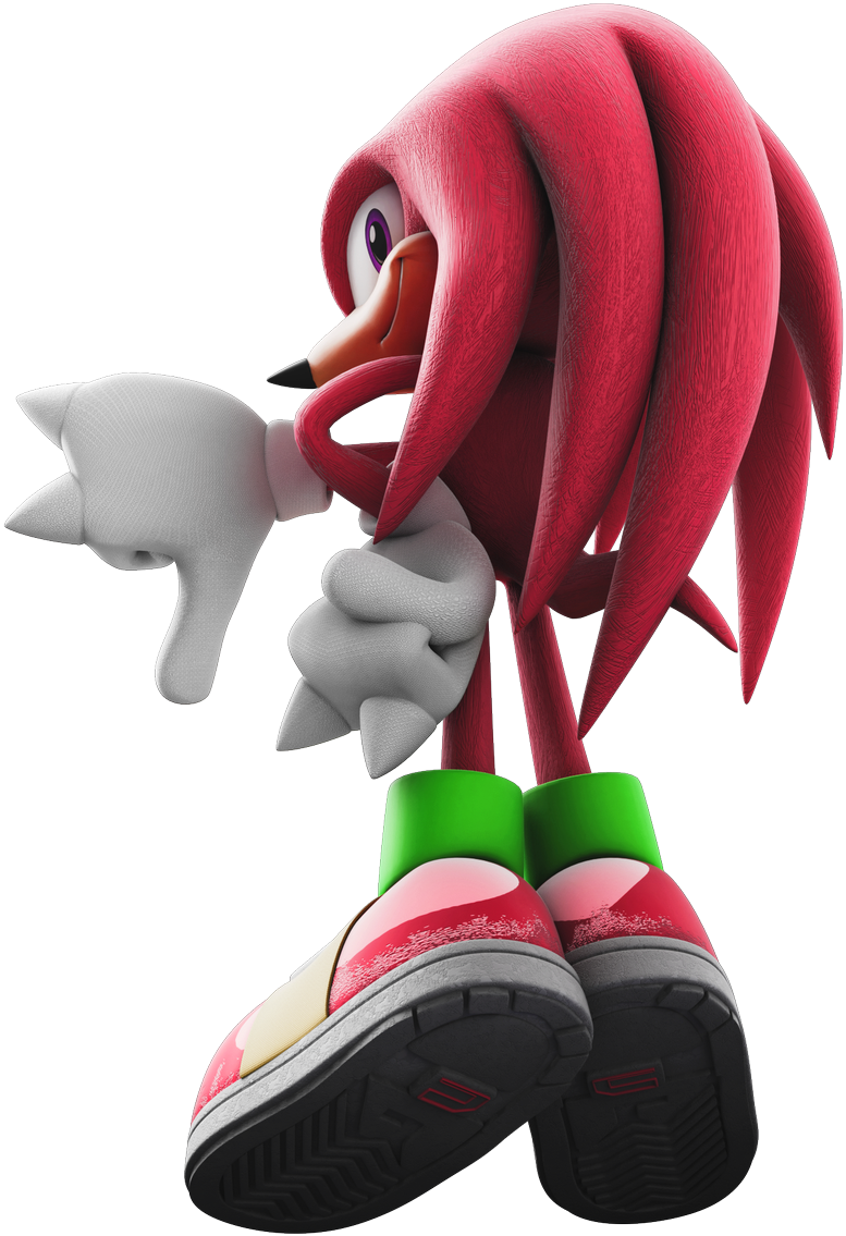 Red Echidna Adventure Pose