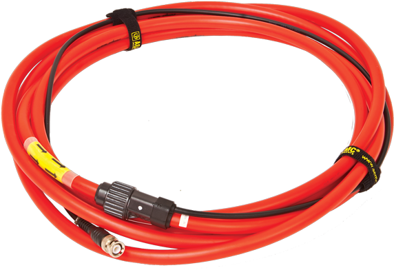 Red Electrical Cablewith Connectors