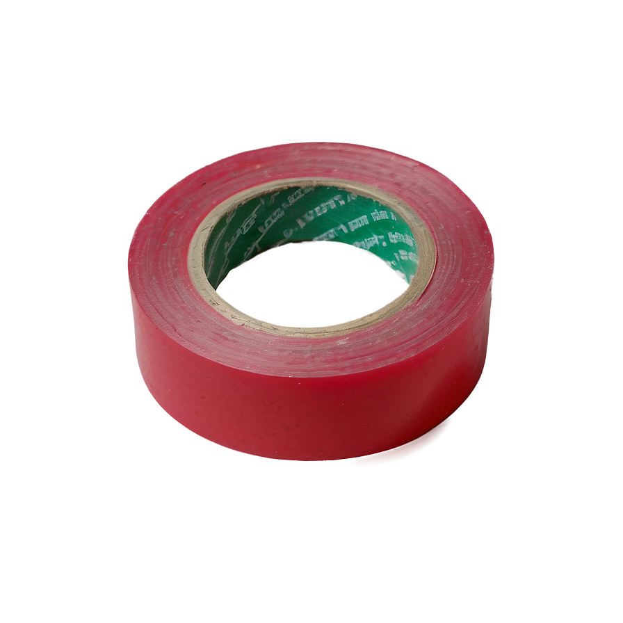 Red Electrical Tape Png 06132024