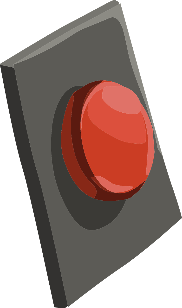 Red Emergency Button